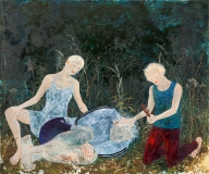 Sommerende, Öl auf Leinwand, 170 x 200 cm, 2008