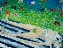 Metamorphosis II, Oil on Canvas, 170 x 220 cm, 2005